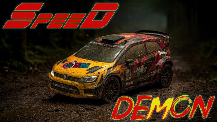Absima 1:12 EP Rally Car "Speed Demon" red 4WD BL RTR
