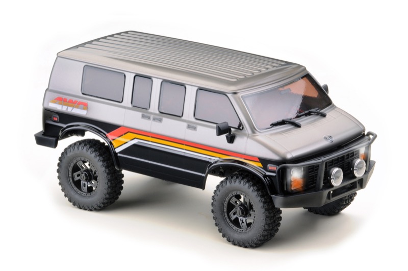 ABSIMA 1:18 EVO Crawler "Rock Van V2" 2-Gear gunmetal RTR