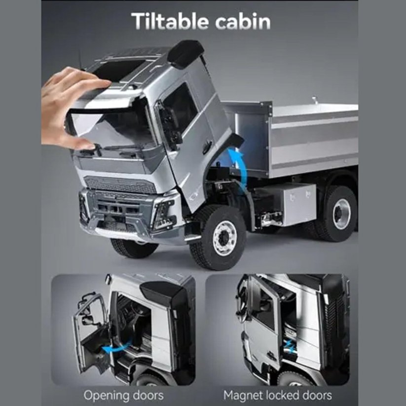 Volvo FMX E015 Muldenkipper 6x4 1:14 RTR