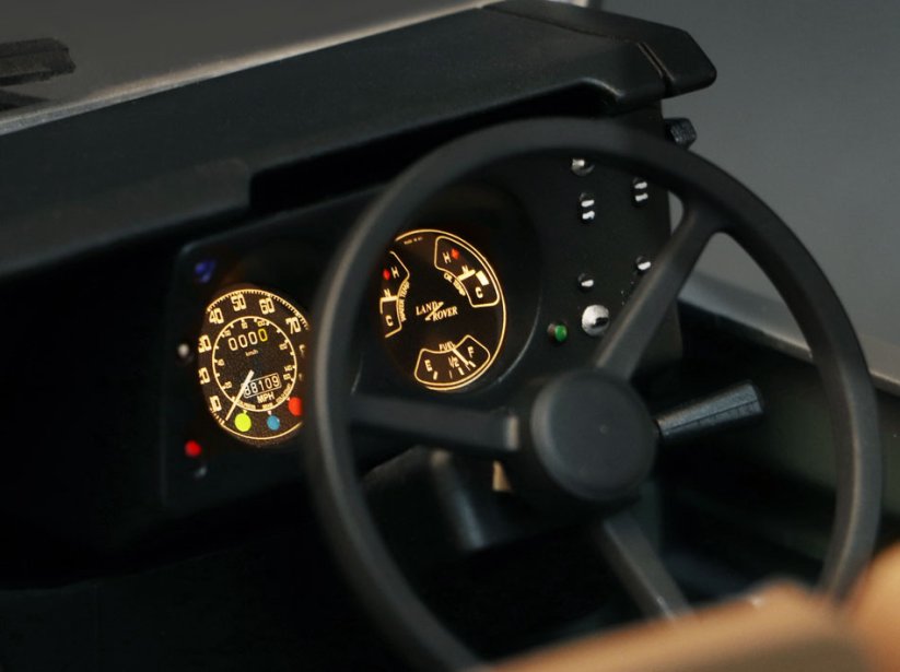 Boom racing podsvietenie palubnej dosky pre BRX02 III 109