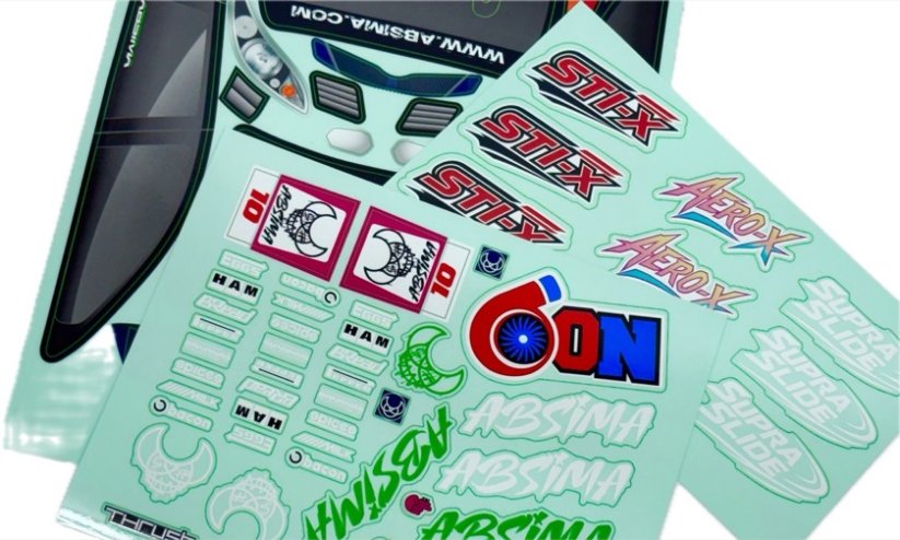 Absima 1:10 EP Rally "STi-X" brushed 4WD RTR + NiMH 2000mAh