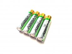 ABSIMA alkalické batérie 4 x AAA 1.5V LR03