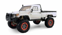 AMEWI Profi AMXROCK RCX10P SCALE CRAWLER PICK-UP 1:10, RTR biely