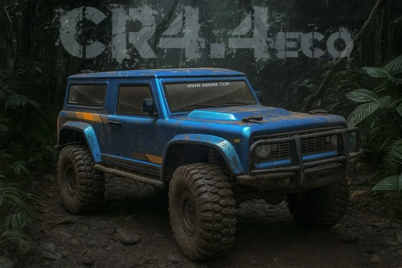 Absima 1:10 EP Crawler CR4.4eco "BRONCO" blau RTR