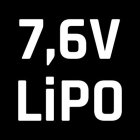7,6 V