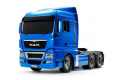 TAMIYA 1:14 MAN TGX 26.540 6x4, lakovaný modrý, KIT