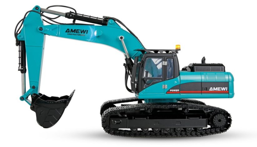 AMEWI G705E KOVOVÝ BAGER 1:14 RTR petrol