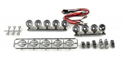 LED CRAWLER PRÍDAVNÉ STREŠNÉ SVETLÁ CHRÓM alebo ČIERNE, 5KS