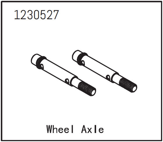 ABSIMA Wheel Axle, oska portálu na koleso sada 2ks