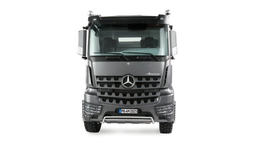 Amewi Mercedes-Benz Arocs Muldenkipper 4x4 1:14 RTR, šedý