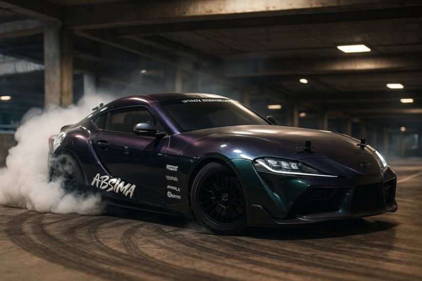 Absima 1:10 EP Drift Car "SupraSlide" brushed 4WD RTR + NiMH 2000mAh