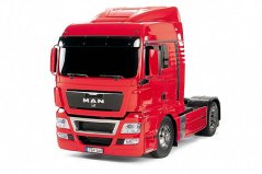 Tamiya MAN TGX 18.540, 4x2 XLX, lakovaný červený, KIT 1:14