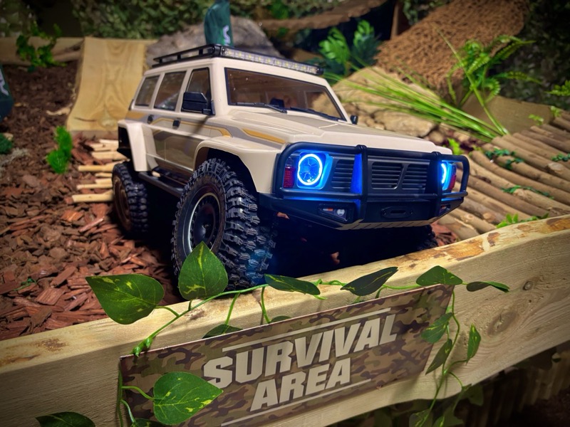 ABSIMA 1:10 EP Crawler CR4.4 "PATROL"  RTR - Farba: Biela