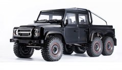 AMEWI AMXROCK RCX10.3P SCALE CRAWLER 6X6 PICK-UP 1:10 ARTR, čierny
