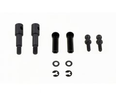 CARSON 1:14 Oceľová náprava kolies Hi.Precision