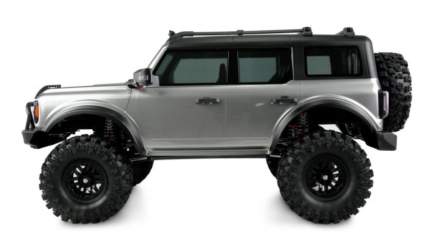 AMEWI AMXROCK CABALLO (Bronco) 4WD 1:10 RTR - Farba: Strieborná