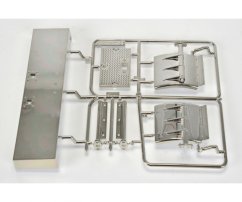 TAMIYA D diely Predný nárazník chrómovaný Grand Hauler