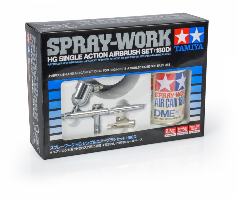 TAMIYA HG Single Airbrush Set 180D