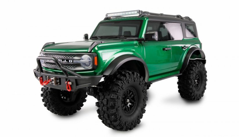 AMEWI AMXROCK CABALLO (Bronco) 4WD 1:10 RTR - Farba: Zelená