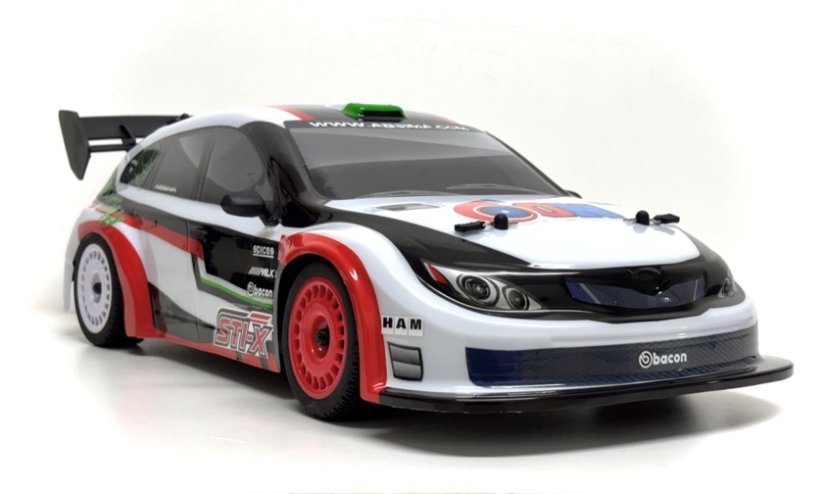 Absima 1:10 EP Rally "STi-X" brushed 4WD RTR + NiMH 2000mAh