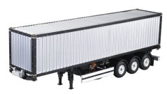 Hercules Hobby 1/14 Scale 3 Axle Tamiya Tractor Truck 40 Foot Container Semi-Trailer