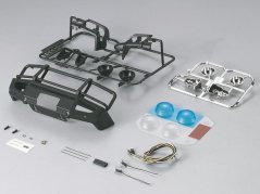 KILLERBODY Sada hliníkového nárazníka a LED svetiel pre TOYOTA LC70, čierna