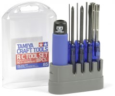 TAMIYA Sada R/C náradia (8ks) modrá