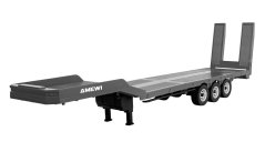 AMEWI Podvalníkový náves trojnápravový pre Scania 1:18 šedý