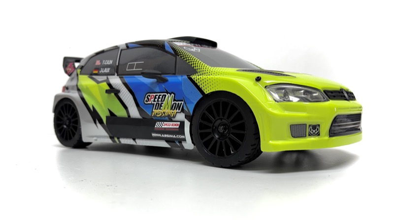 Absima 1:12 EP Rally Car "Speed Demon" white 4WD BL RTR