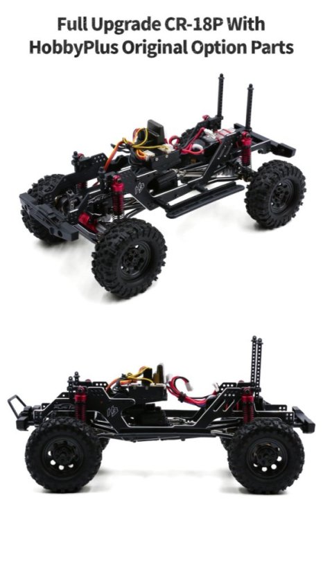 ABSIMA Profi Crawler 1:18 CR-18P Rushmore, červený