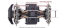AMEWI Profi AMXROCK RCX10P SCALE CRAWLER PICK-UP 1:10, RTR biely