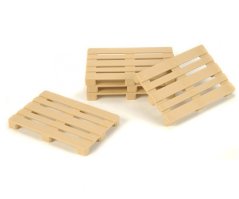 CARSON 1:14 Europaleta plast/béžová, 5ks