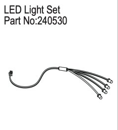 Absima LED Light Set doplnkové sveta pre 1:18 CONVOY