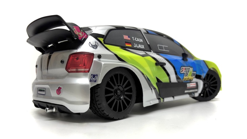 Absima 1:12 EP Rally Car "Speed Demon" white 4WD BL RTR