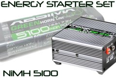 Absima RC Energy Starter Set 5100 (NiMH/Cube 2.0)