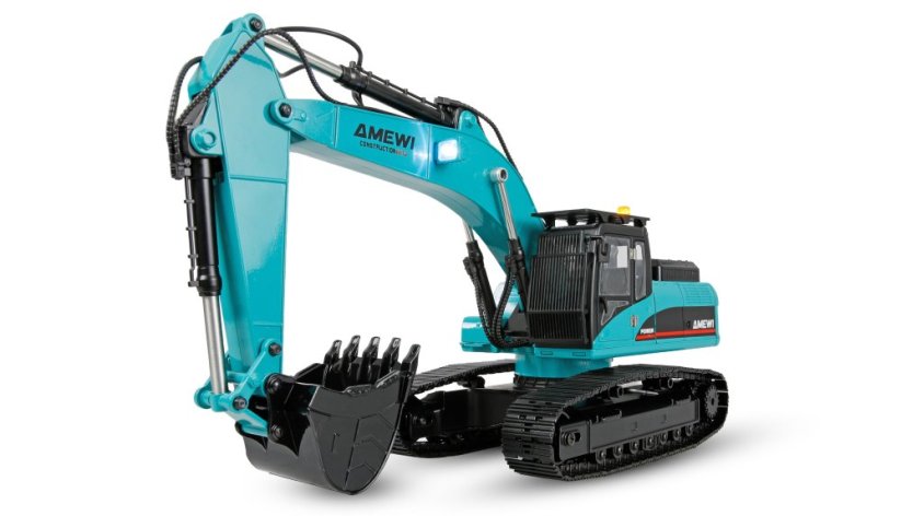 AMEWI G705E KOVOVÝ BAGER 1:14 RTR petrol