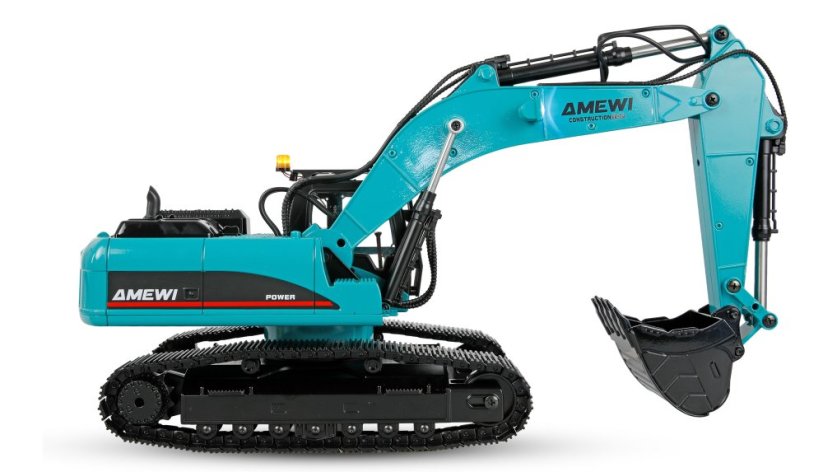 AMEWI G705E KOVOVÝ BAGER 1:14 RTR petrol
