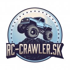 Nálepka RC CRAWLER 12cm šírka / na vozidlo