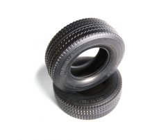 TAMIYA 1:14 Sada 2ks pneu, extra tvrdé široké 30mm
