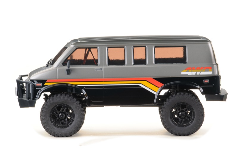 ABSIMA 1:18 EVO Crawler "Rock Van V2" 2-Gear gunmetal RTR