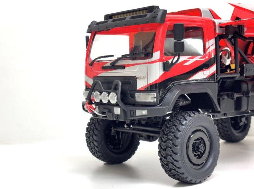 Absima 1:18 "DKR-4 Fortis" Rally Truck brushed RTR - Red