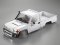 KILLERBODY Karoséria pre TOYOTA LC70 Hard Body Kit biela Axial SCX10 & 313mm