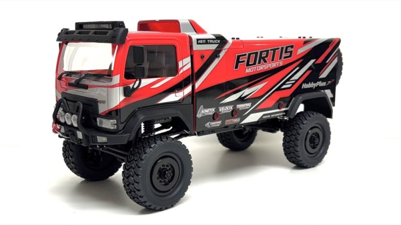 Absima 1:18 "DKR-4 Fortis" Rally Truck brushed RTR - Red
