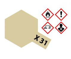 TAMIYA X-31 Titanium Gold lesklý, 10ml