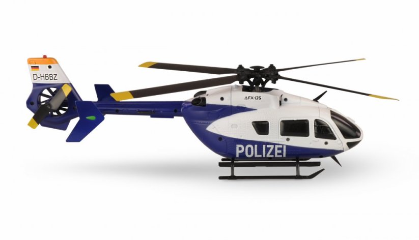 AMEWI AFX-135 POLIZEI 4-KANAL Vrtulník 6G RTF