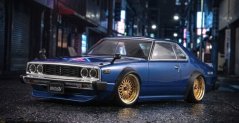KILLERBODY Karoséria lakovaná pre NISSAN SKYLINE GT-ES 2000 Hardtop 1977 modrá