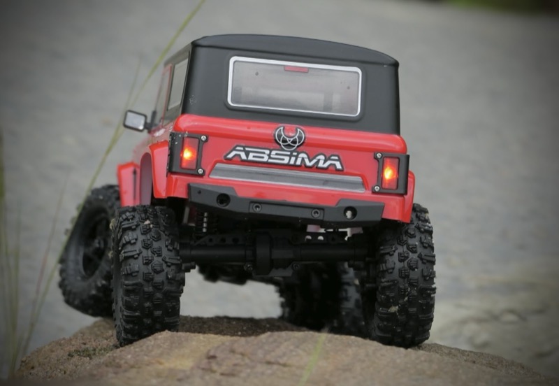 ABSIMA Profi Crawler 1:18 CR-18P Rushmore, červený