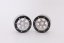 METSAFIL Beadlock Wheels PT- Claw strieborná/čierna 1.9, 2ks