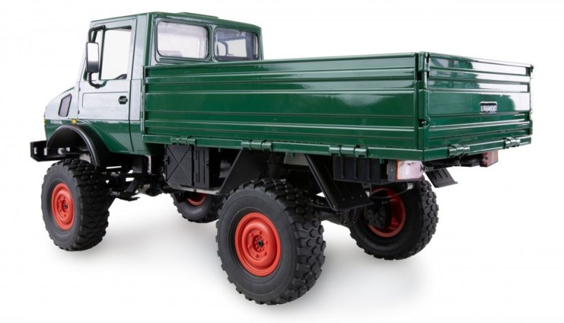 AMEWI MERCEDES-BENZ UNIMOG BASIC 4WD 1:12 RTR - Farba: Šedá
