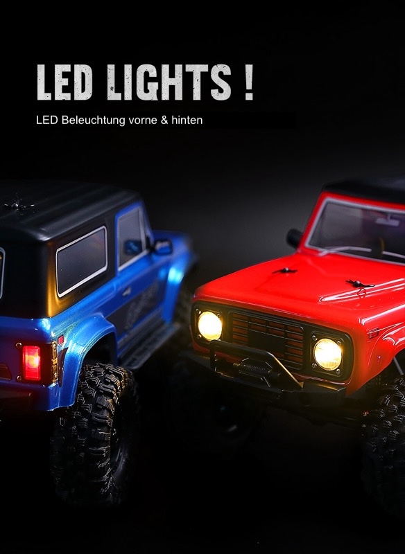 ABSIMA Profi Crawler 1:18 CR-18P Rushmore, červený
